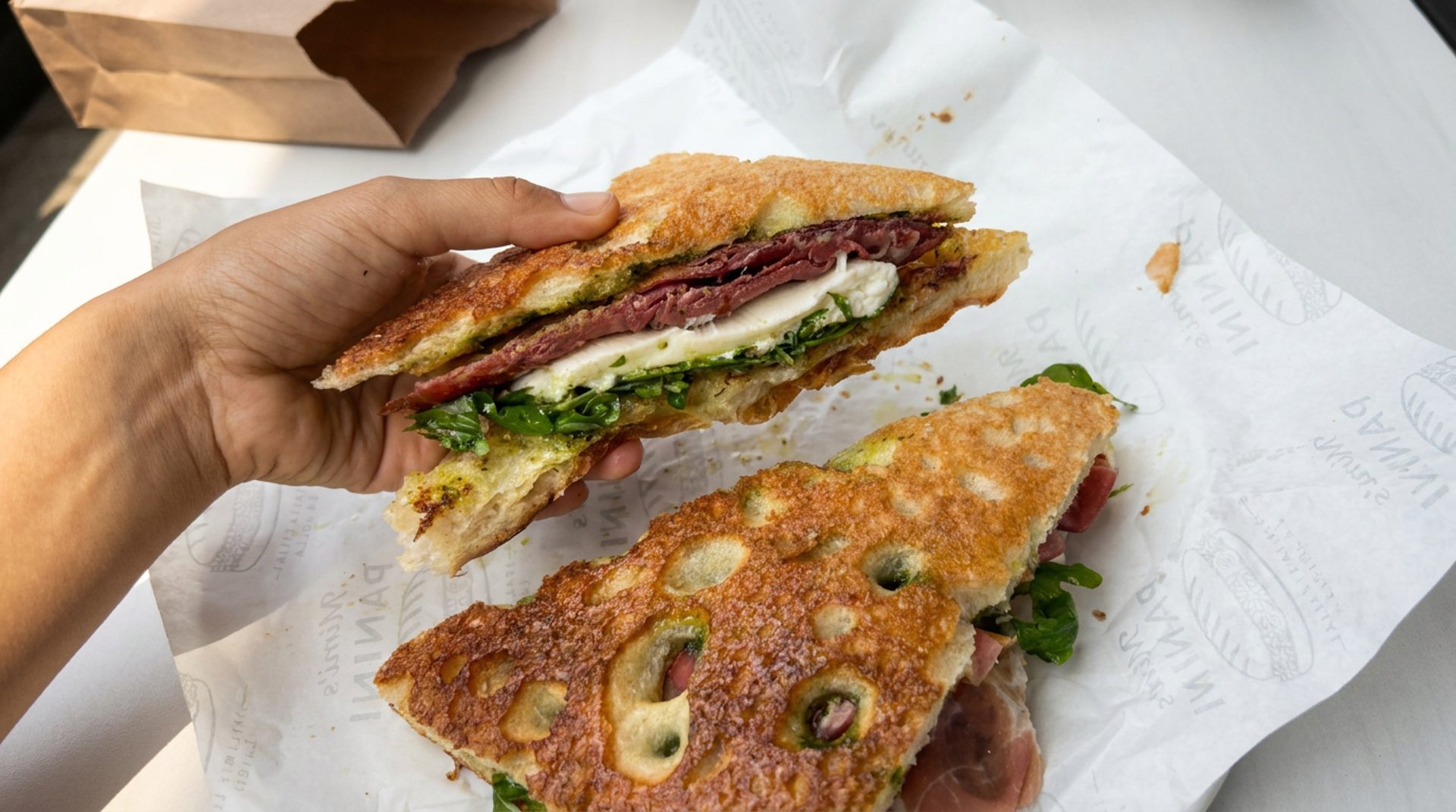 Prosciutto di Parma panino